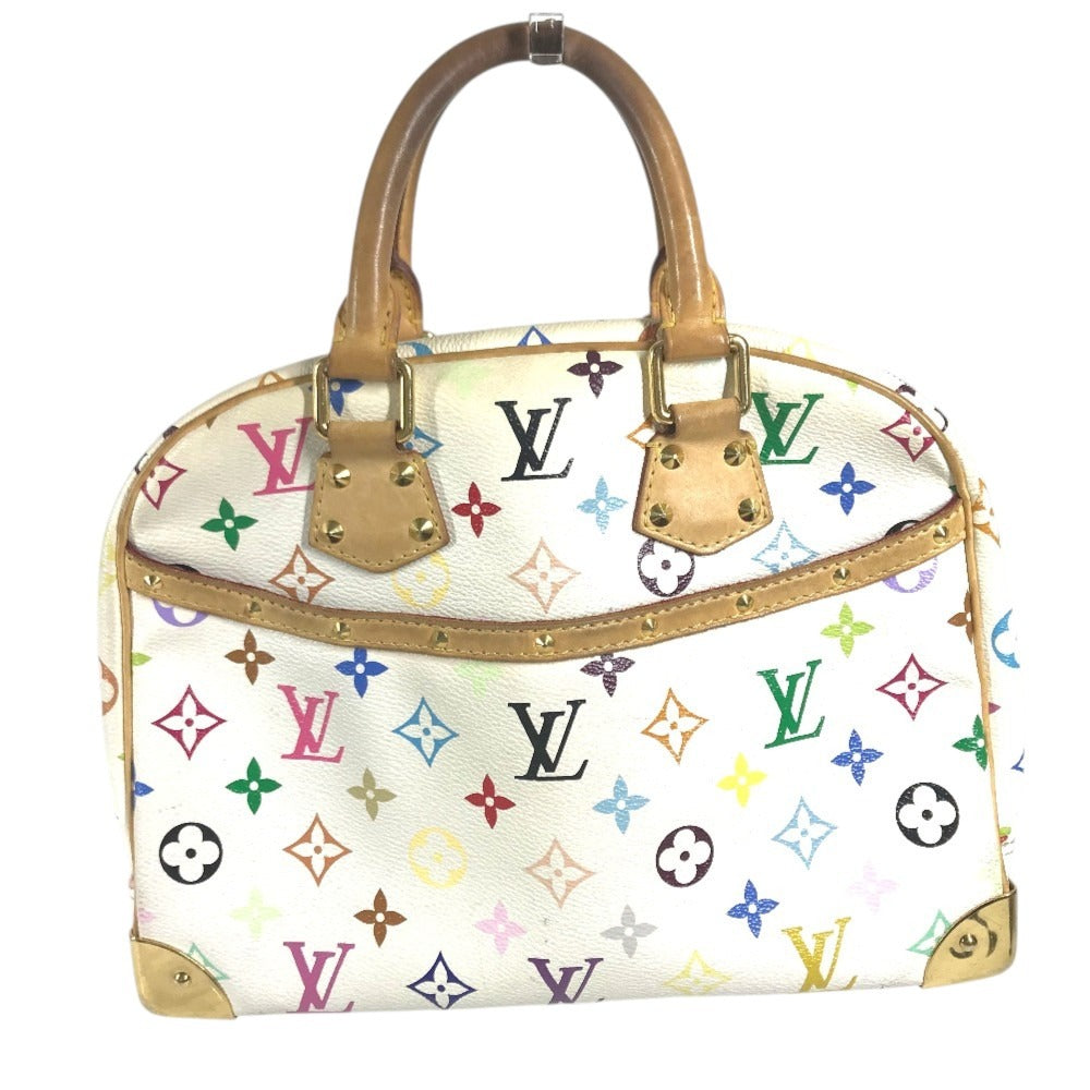 LOUIS VUITTON M92663 MonogramMulticolore Trueville Bag Mini Duffle Bag Hand Bag MonogramMulticoloreCanvas White Used