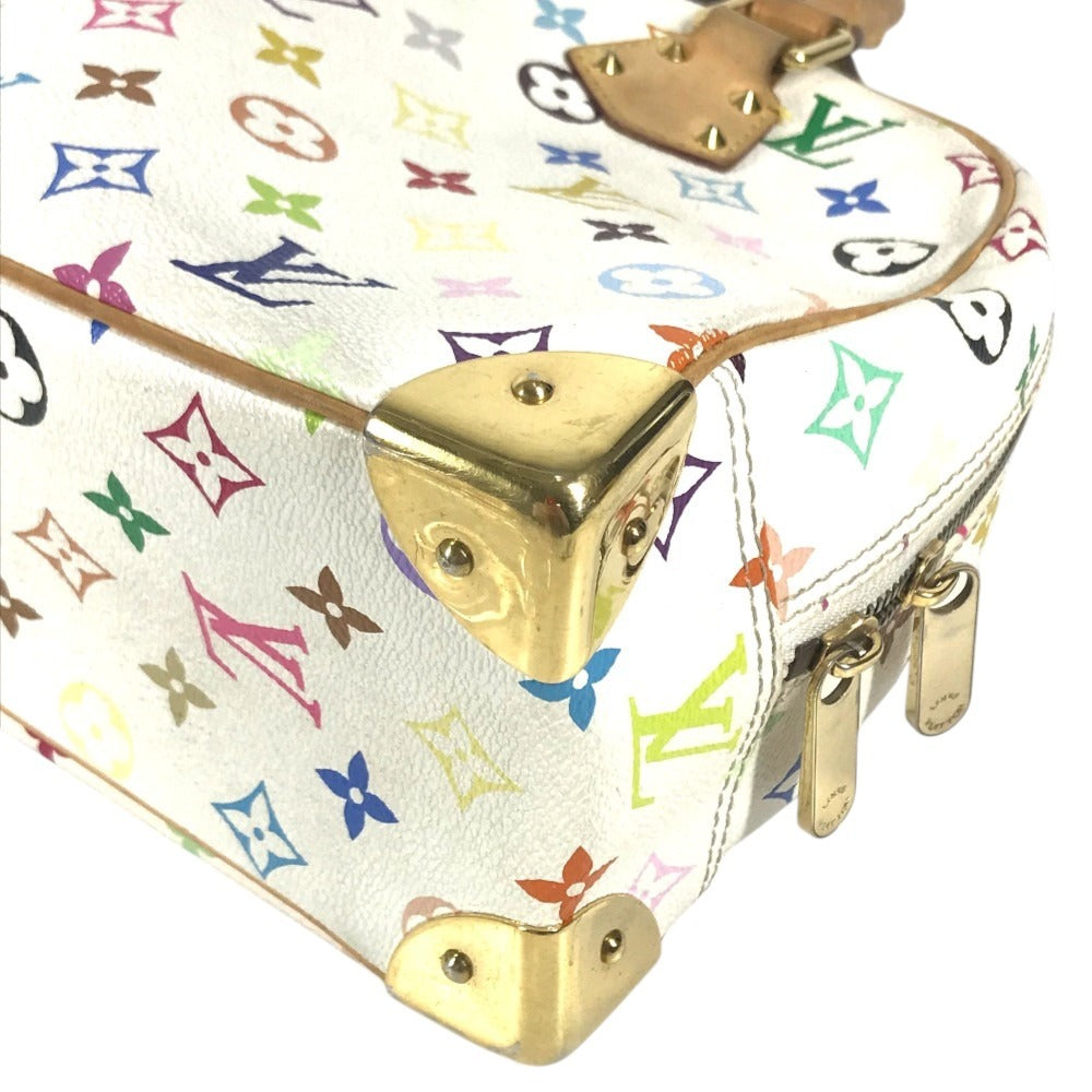 LOUIS VUITTON M92663 MonogramMulticolore Trueville Bag Mini Duffle Bag Hand Bag MonogramMulticoloreCanvas White Used