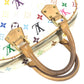 LOUIS VUITTON M92663 MonogramMulticolore Trueville Bag Mini Duffle Bag Hand Bag MonogramMulticoloreCanvas White Used
