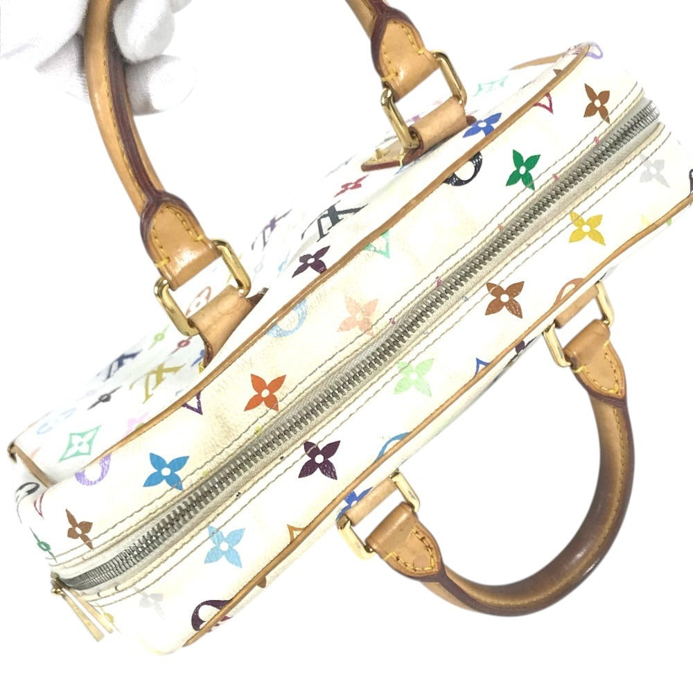 LOUIS VUITTON M92663 MonogramMulticolore Trueville Bag Mini Duffle Bag Hand Bag MonogramMulticoloreCanvas White Used