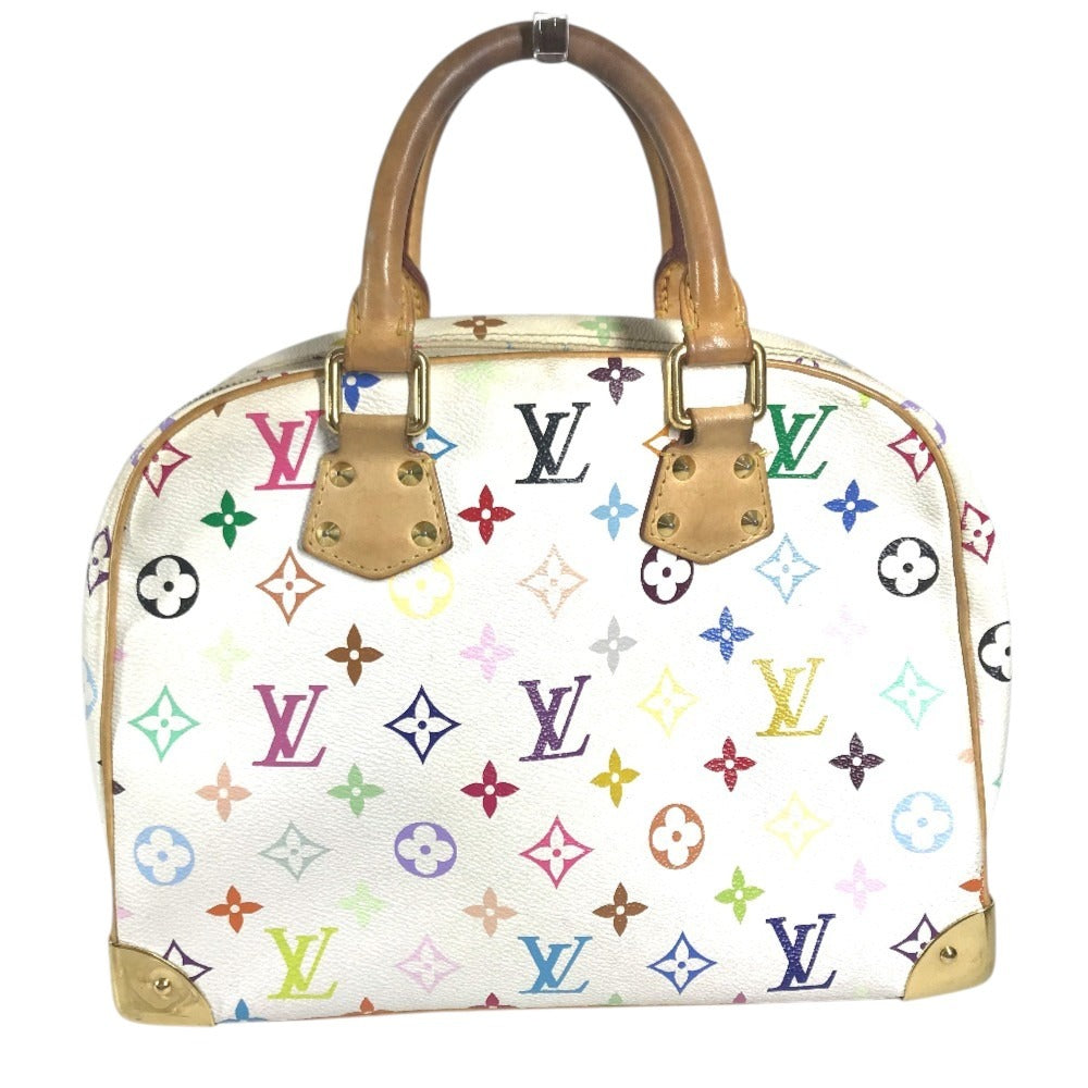 LOUIS VUITTON M92663 MonogramMulticolore Trueville Bag Mini Duffle Bag Hand Bag MonogramMulticoloreCanvas White Used