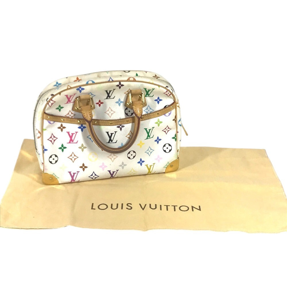 LOUIS VUITTON M92663 MonogramMulticolore Trueville Bag Mini Duffle Bag Hand Bag MonogramMulticoloreCanvas White Used