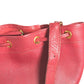 HERMES purse vintage Market GM Market GM Crossbody bag, bucket Shoulder Bag Courchevel Red Used