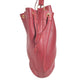 HERMES purse vintage Market GM Market GM Crossbody bag, bucket Shoulder Bag Courchevel Red Used