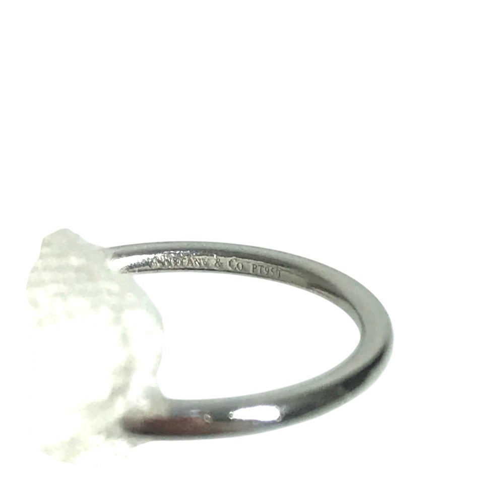 TIFFANY&Co. Platinum Forever Ring Accessory Jewelry Ring Pt950 Silver Used