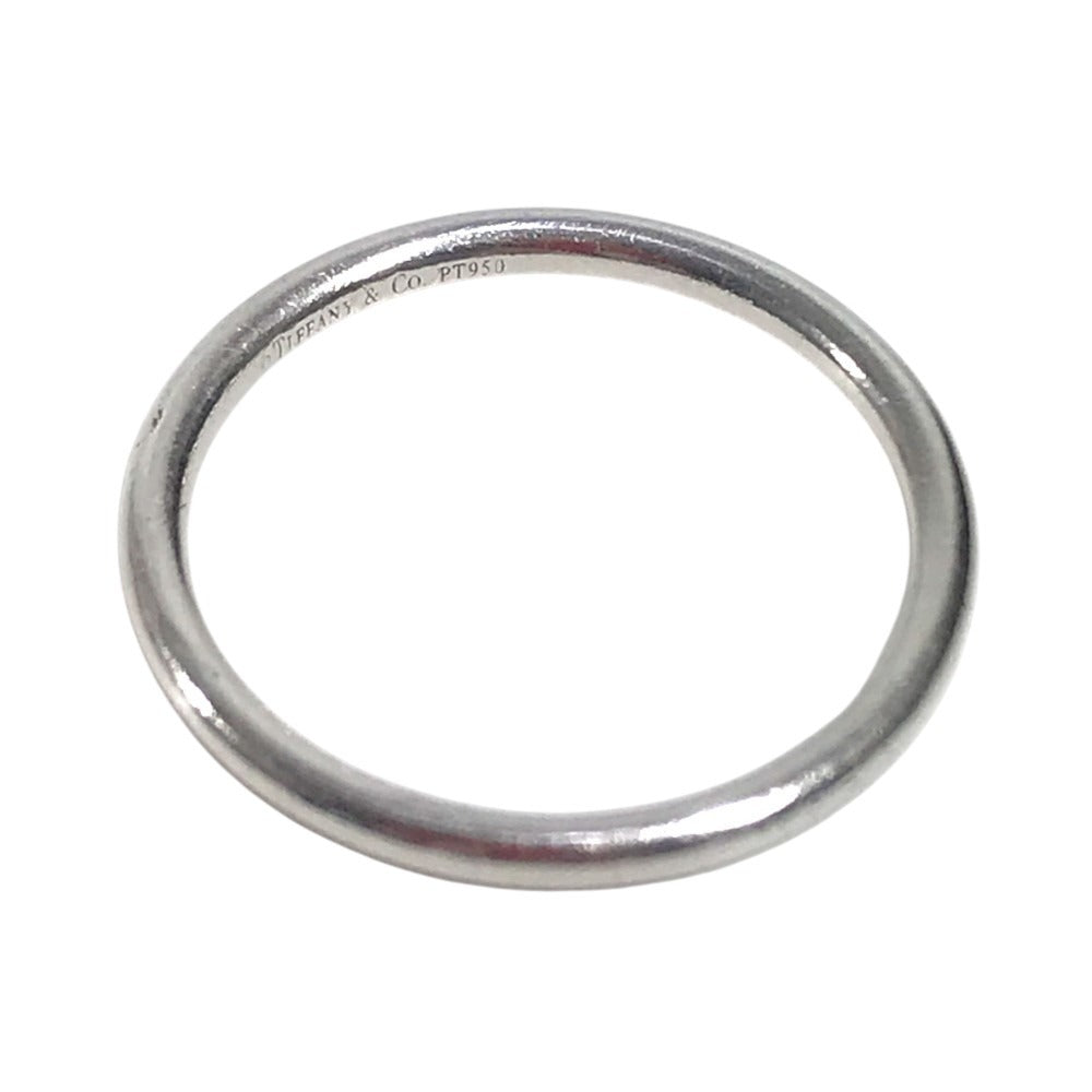 TIFFANY&Co. Platinum Forever Ring Accessory Jewelry Ring Pt950 Silver Used