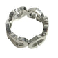 CARTIER Diamond, K18 Gold C Heart Ring with Diamonds Accessory Jewelry Ring WG750 Silver Used