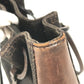 GUCCI 101919 GG logo Tote Bag, shoulder bag, with pouch Shoulder Bag Leather/Canvas Brown Used