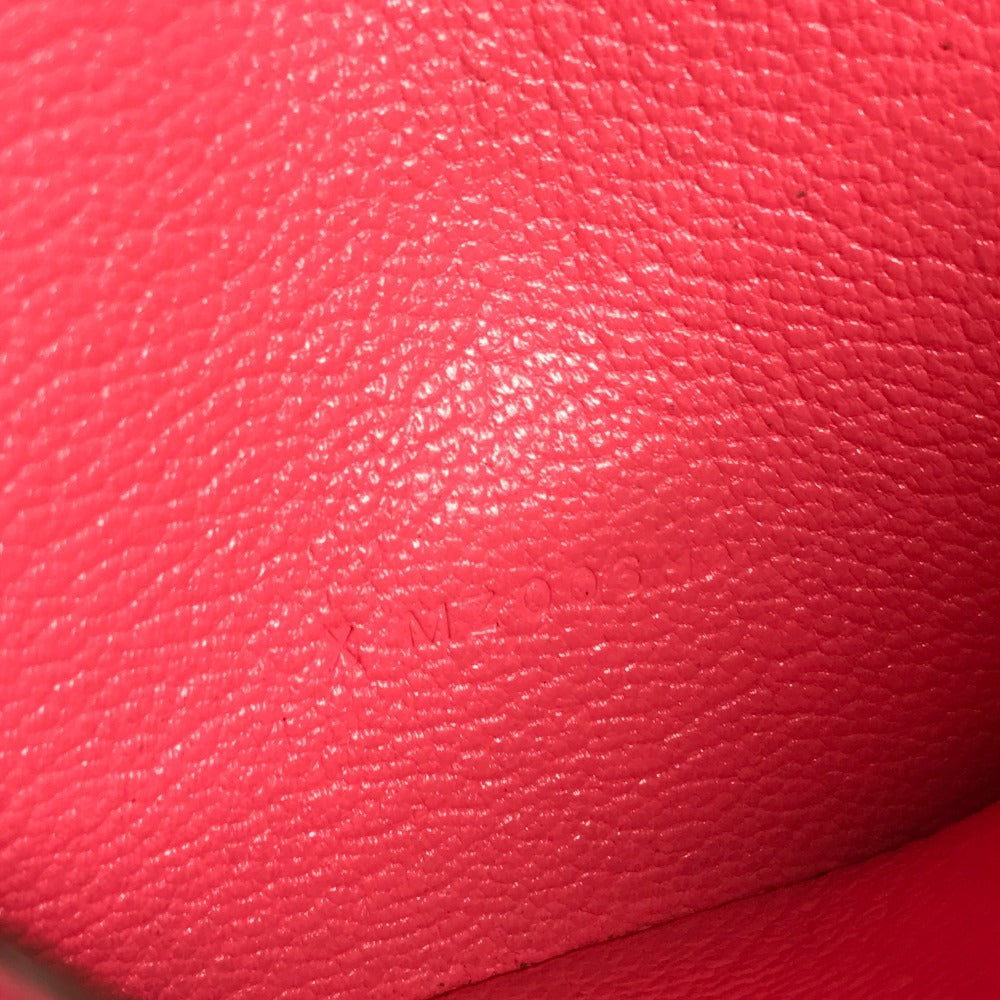 HERMES Bearn Compact Compact Wallet, Bi-fold Wallet, Card Case coin purse Chevre Rose azare pink Used