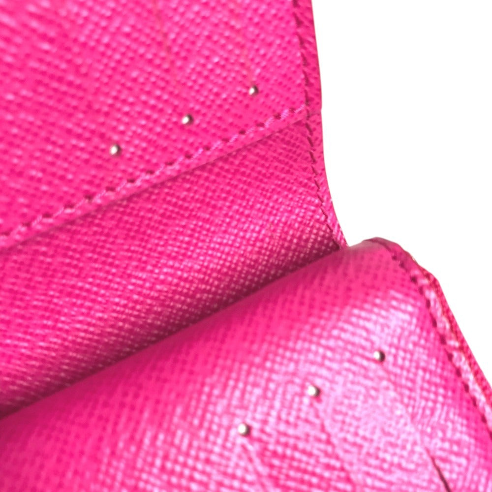 LOUIS VUITTON M14093 MonogramMulticolore Takashi Murakami LV x TK Portefeuille Lou Portefeuille Lou Compact Wallet Folded wallet MonogramMulticoloreCanvas White/pink Used