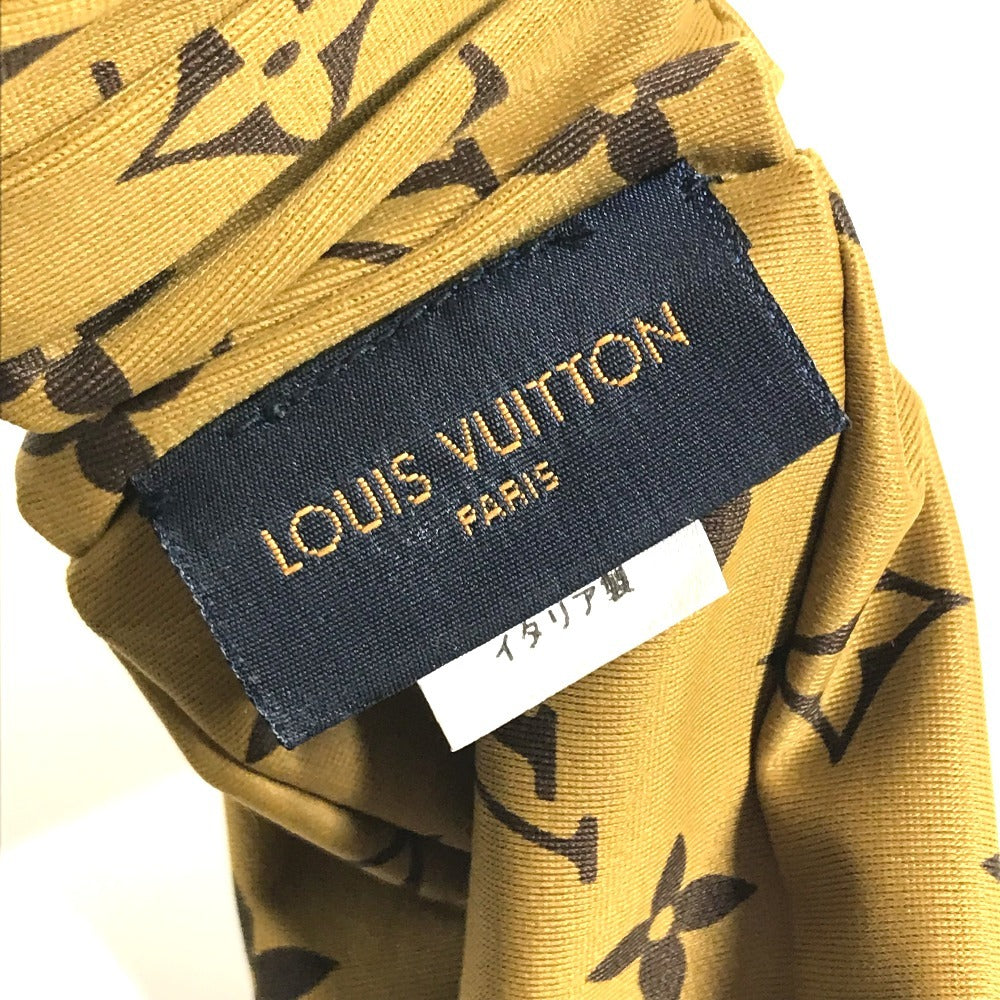 LOUIS VUITTON M76891　 Monogram reverse headband hair accessories hair band Nylon / Polyurethane Beige Used