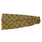 LOUIS VUITTON M76891　 Monogram reverse headband hair accessories hair band Nylon / Polyurethane Beige Used
