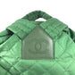 CHANEL CC CC Mark logo Bag Backpack Bicolor Backpack Nylon Green/White Used