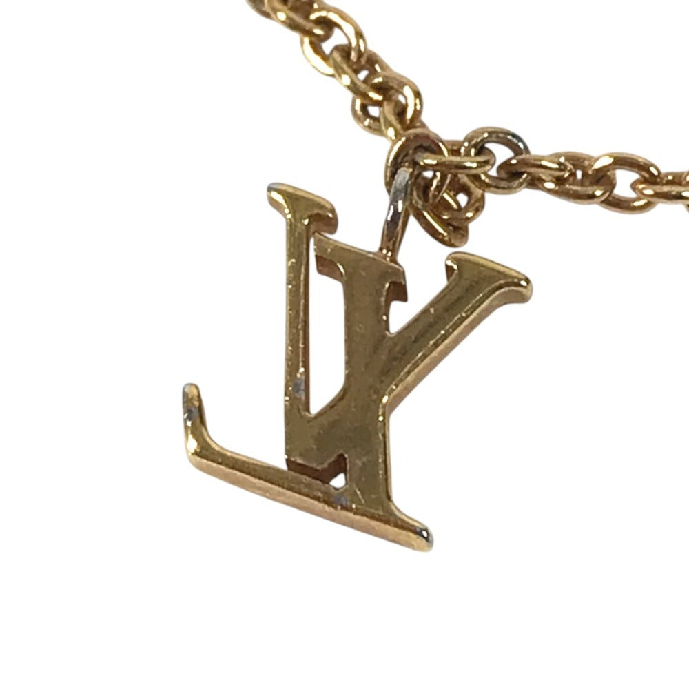 LOUIS VUITTON M00524 LV & Paris Arc de Triomphe Accessories Jewelry Chain Necklace Necklace Metal Gold Used