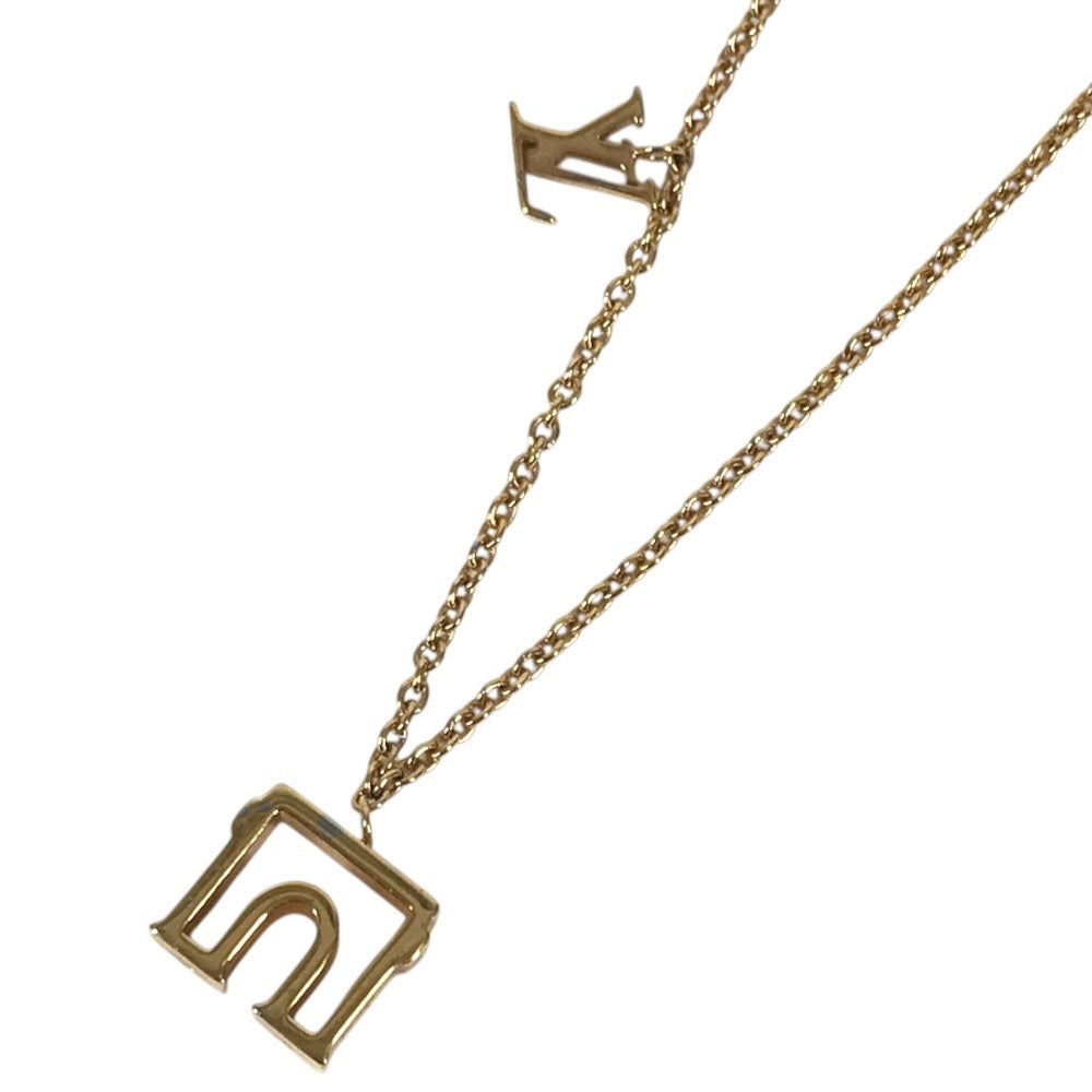 LOUIS VUITTON M00524 LV & Paris Arc de Triomphe Accessories Jewelry Chain Necklace Necklace Metal Gold Used