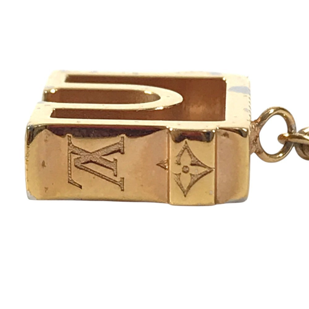 LOUIS VUITTON M00524 LV & Paris Arc de Triomphe Accessories Jewelry Chain Necklace Necklace Metal Gold Used