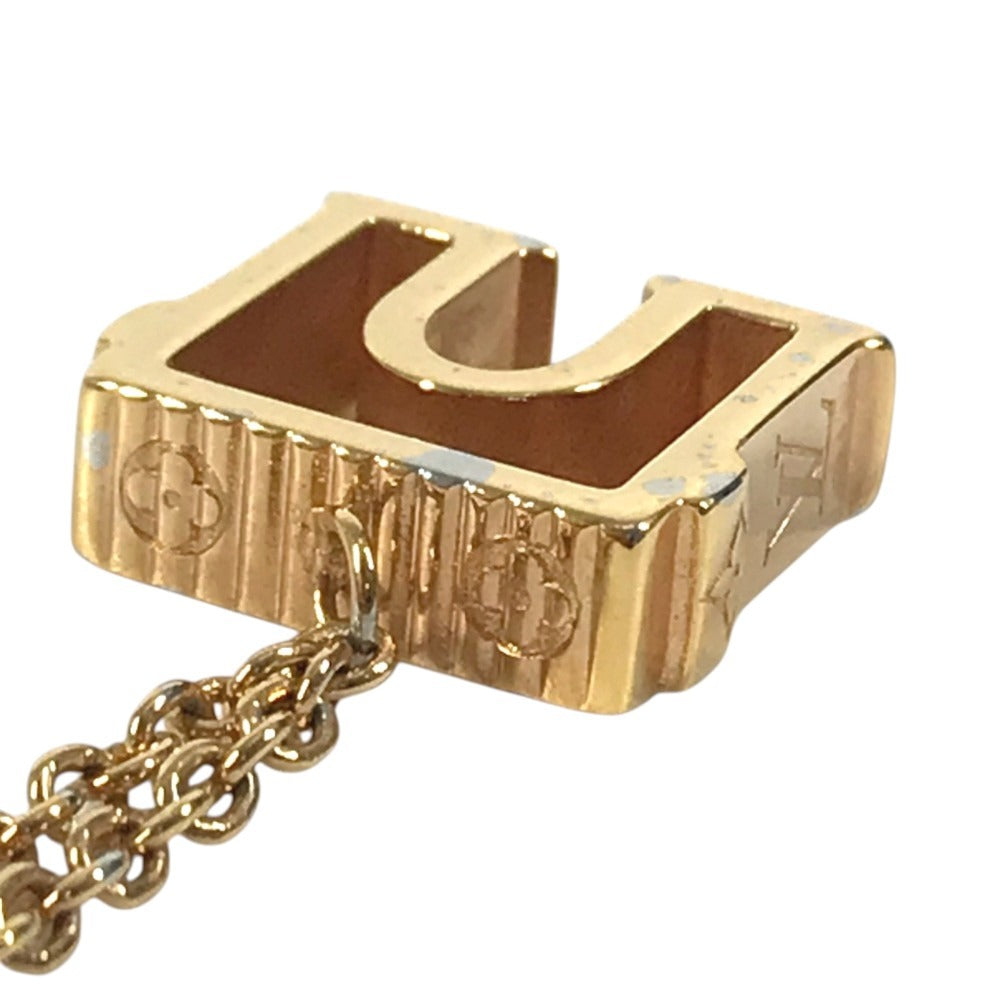 LOUIS VUITTON M00524 LV & Paris Arc de Triomphe Accessories Jewelry Chain Necklace Necklace Metal Gold Used