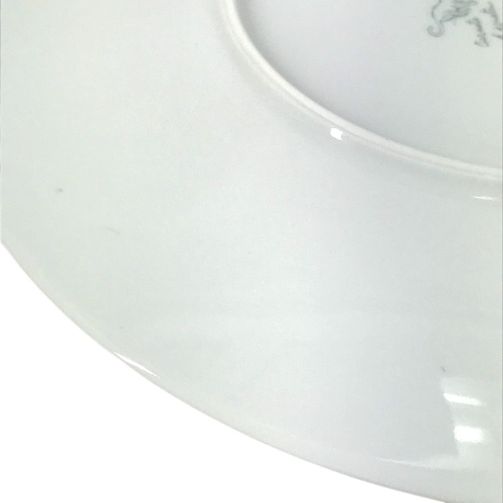 HERMES P038001P Jaguar Tiger Dinner Plate Sketch of the area directly below the equator, 27cm Plates, tableware, dishes The dishes Pottery Multicolore Used