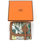 HERMES 085453CK Avexois Compact ANIMAPOLIS Compact Wallet Flap Folded wallet silk / Swift Multicolore Used