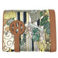 HERMES 085453CK Avexois Compact ANIMAPOLIS Compact Wallet Flap Folded wallet silk / Swift Multicolore Used