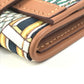 HERMES 085453CK Avexois Compact ANIMAPOLIS Compact Wallet Flap Folded wallet silk / Swift Multicolore Used