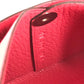 HERMES Bastia Wallet Coin Compartment coin purse Chevre Rose azare pink Used