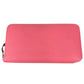 HERMES Azap Long Silk-In Long wallet Zip Around Long Wallet Epsom Rose azare pink Used