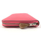 HERMES Azap Long Silk-In Long wallet Zip Around Long Wallet Epsom Rose azare pink Used