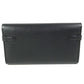 HERMES Kelly wallet Long Wallet Flap Long Wallet Epsom Black/SilverHardware Used