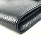 HERMES Kelly wallet Long Wallet Flap Long Wallet Epsom Black/SilverHardware Used