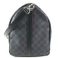 LOUIS VUITTON N40262 Damier Graphite Link Keepall Bandouliere 50 Bag, 2-way bag, travel bag Duffle Bag DamierGraphiteCanvas Black Used
