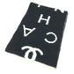 CHANEL AA7766 2021-2022 CC CC Mark logo Accessories Scarf Wool / Cashmere Black/White Used