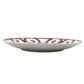 HERMES Guadalquivir 17cm Plates, tableware, dishes The dishes Pottery Red/White Used