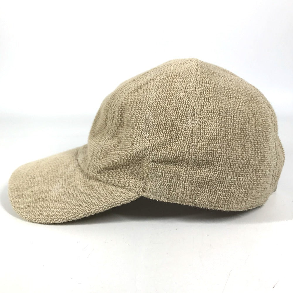 HERMES H251050N S1SM pile Casquette Davis Yacht hat cap baseball cap cotton Sable Beige Used