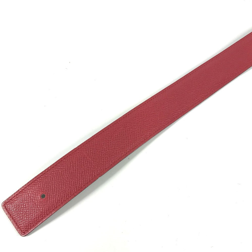 HERMES Bicolor Belt only, bottoms belt, fashion accessory belt Leather Red/Green Used