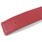 HERMES Bicolor Belt only, bottoms belt, fashion accessory belt Leather Red/Green Used