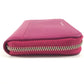TIFFANY&Co. logo Zip Around Coin Compartment Wallet coin purse pink Used