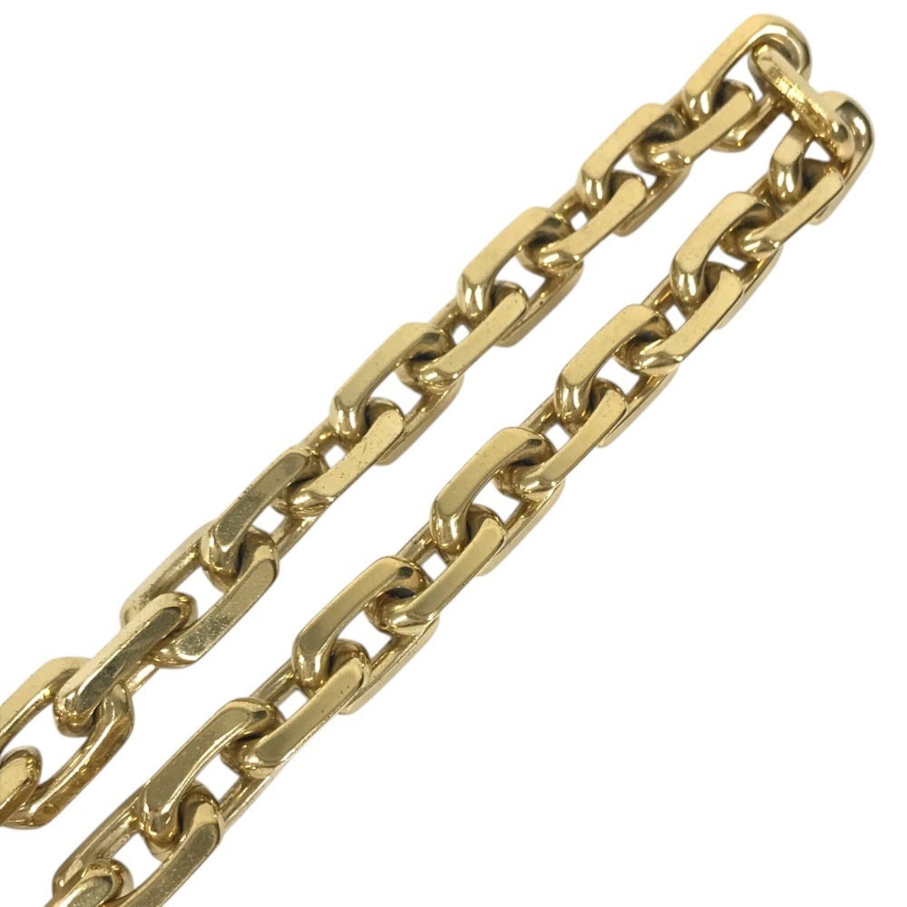 LOUIS VUITTON MP2993 Collier LV Edge Cadena Chain Necklace Accessory Thick Chain Necklace Metal Gold Used