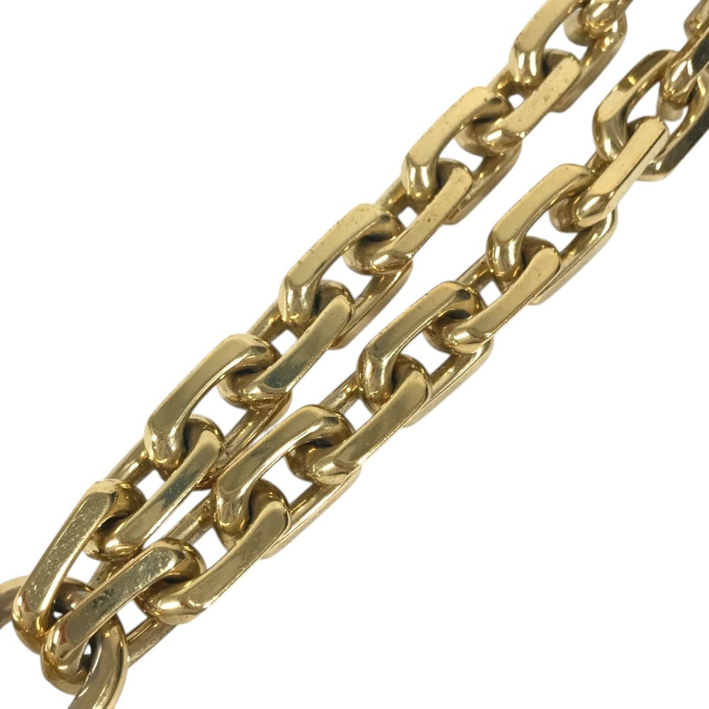 LOUIS VUITTON MP2993 Collier LV Edge Cadena Chain Necklace Accessory Thick Chain Necklace Metal Gold Used