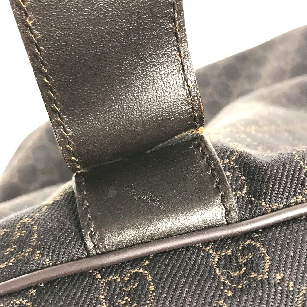 GUCCI 112270 GG logo Bags Travel Bags Travel Bags Duffle Bag GGCanvas/Leather Brown Used