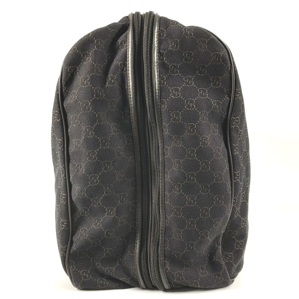 GUCCI 112270 GG logo Bags Travel Bags Travel Bags Duffle Bag GGCanvas/Leather Brown Used