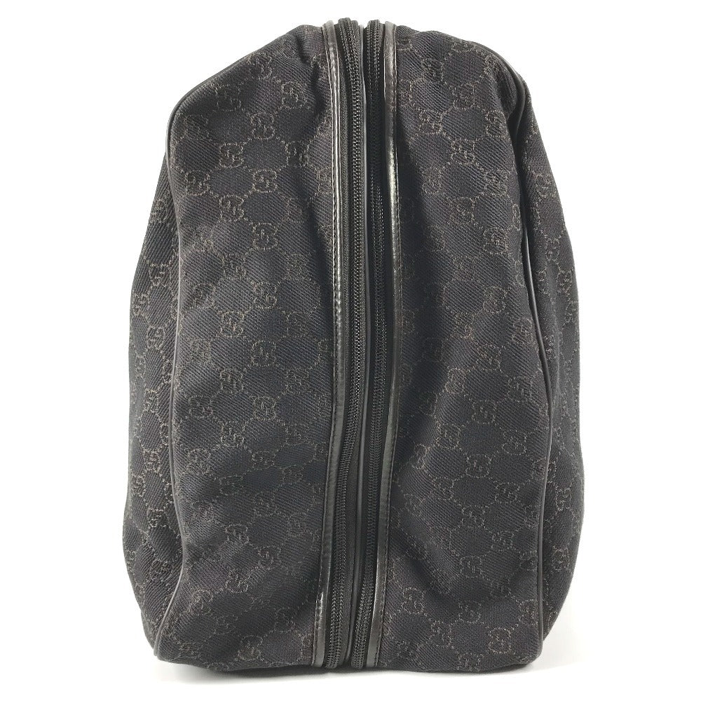 GUCCI 112270 GG logo Bags Travel Bags Travel Bags Duffle Bag GGCanvas/Leather Brown Used