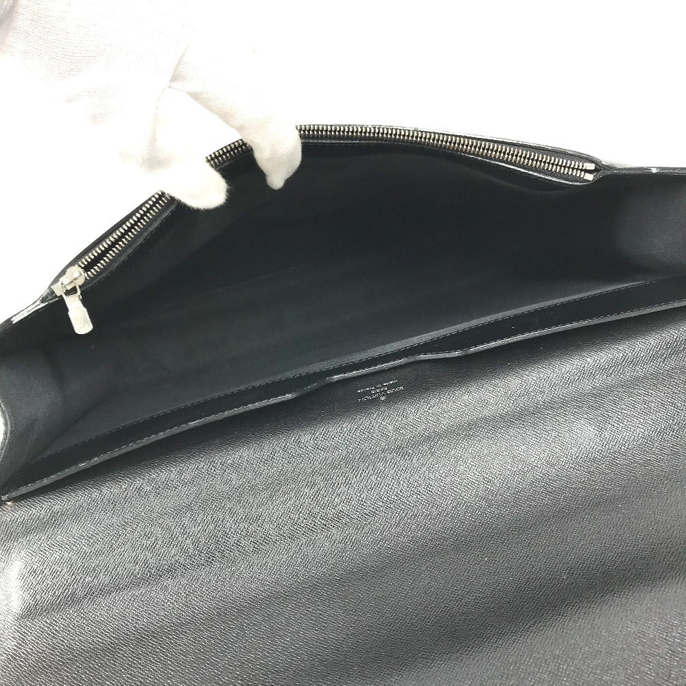 LOUIS VUITTON M31052 Taiga Robusto 1 Robusto 1 Bag Hand Bag Document Bag Business bag Taiga Leather Ardoise Black Used