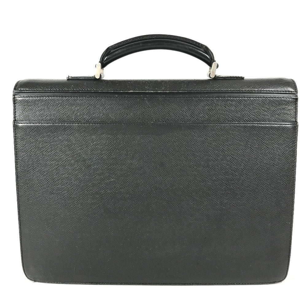 LOUIS VUITTON M31052 Taiga Robusto 1 Robusto 1 Bag Hand Bag Document Bag Business bag Taiga Leather Ardoise Black Used
