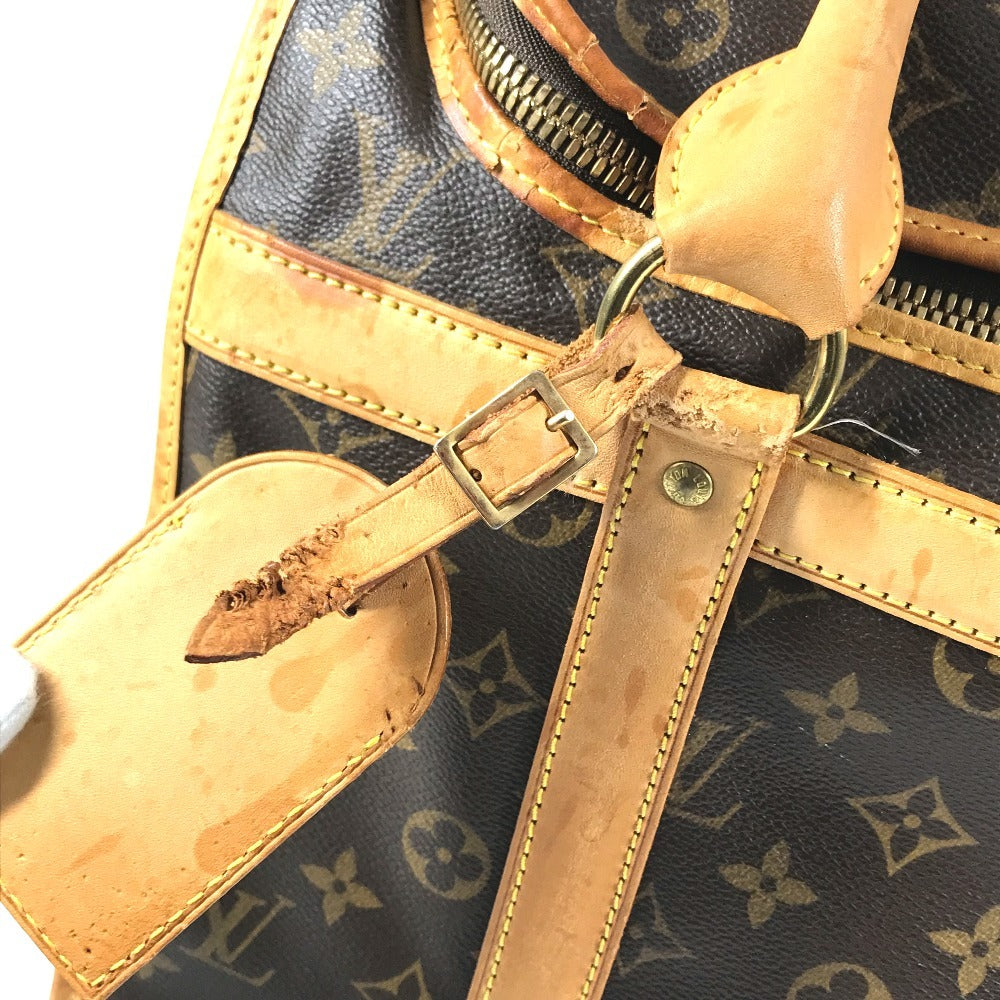 LOUIS VUITTON M42024 Monogram Sac Shan 40 Pet bag, pet carrier, dog, puppy Duffle Bag MonogramCanvas Brown Used
