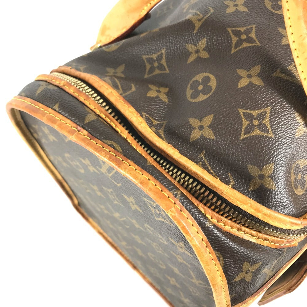 LOUIS VUITTON M42024 Monogram Sac Shan 40 Pet bag, pet carrier, dog, puppy Duffle Bag MonogramCanvas Brown Used