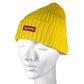 Supreme Box logo beanie hat knit hat knit cap Knit hat yellow Used