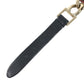 VALENTINO Chain studs Accessories, jewelry, leather Bracelet Leather / Metal Black/Gold Used