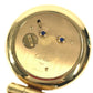 CARTIER 不明 Logo Watch Travel Clock Corize Desk Clock Interior Table clock Gold Plated Gold Used