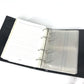 CARTIER Happy Birthday Logo (Extra Large) System Planner Stationery Notepad Notebook cover Leather Black Used